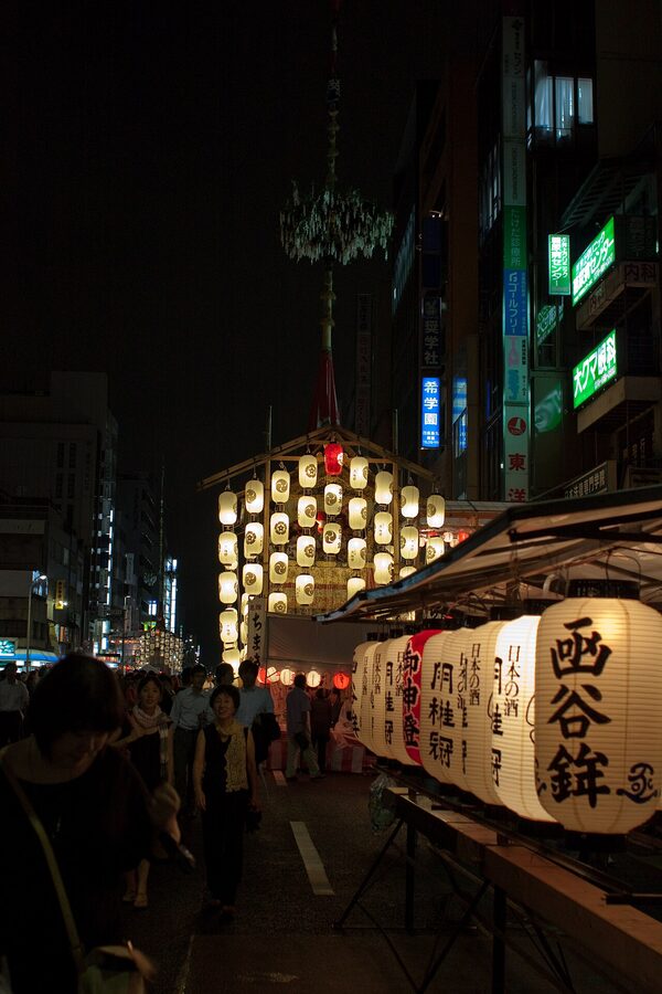 Yamaboko float at Gion Matsuri in Kyoto
