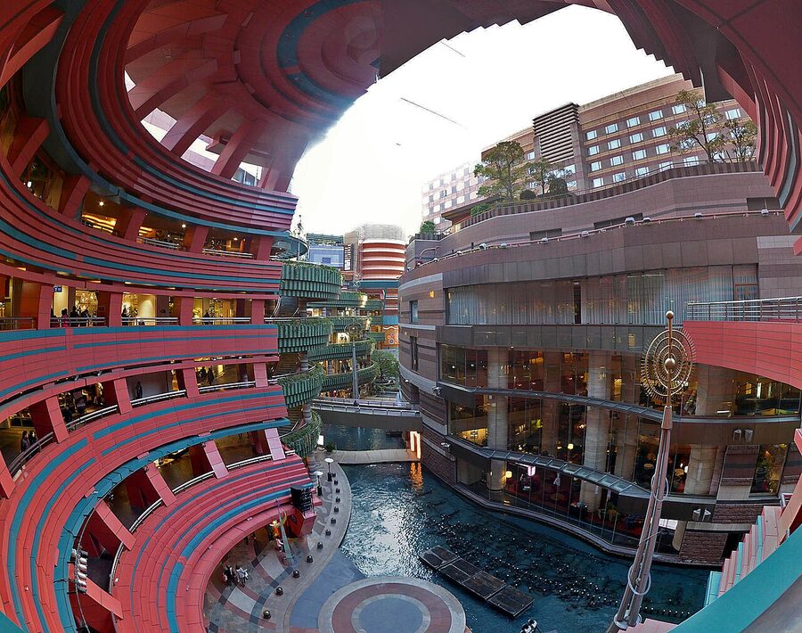 Canal City Hakata canal interior