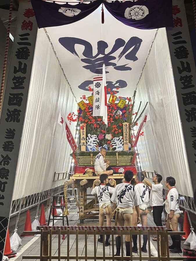 Hakata Gion Yamakasa Sanban Yamakasa Nishi-nagare 2025