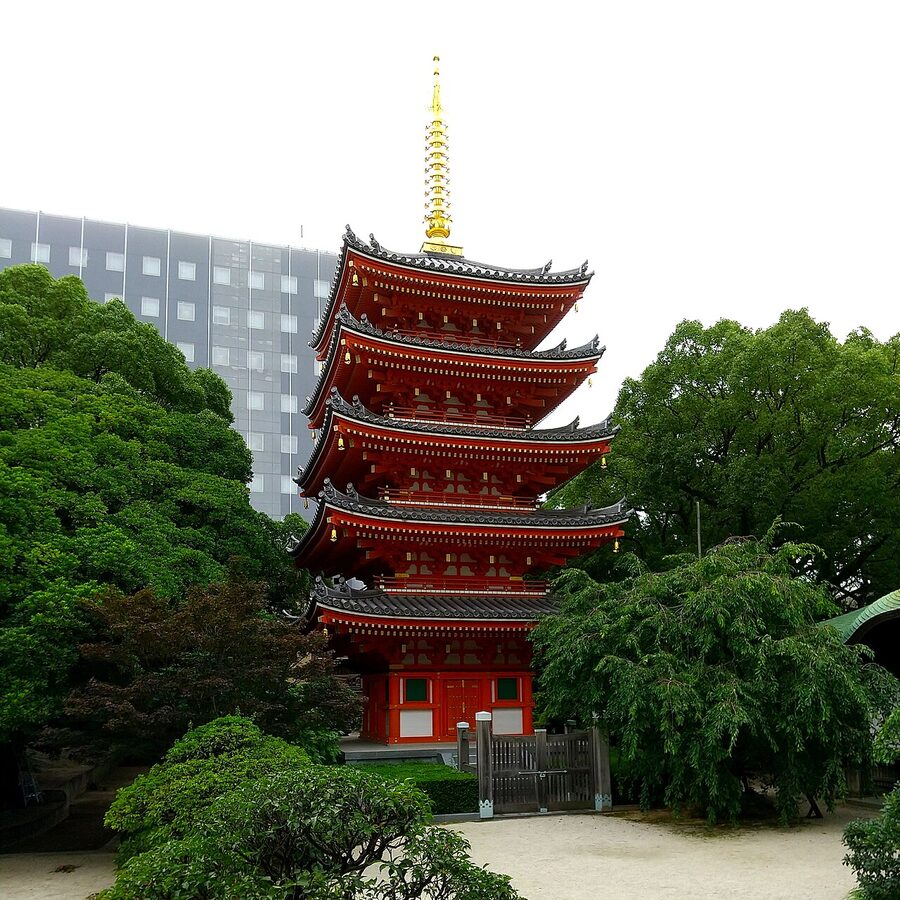 Tochoji Temple five-storey pagoda