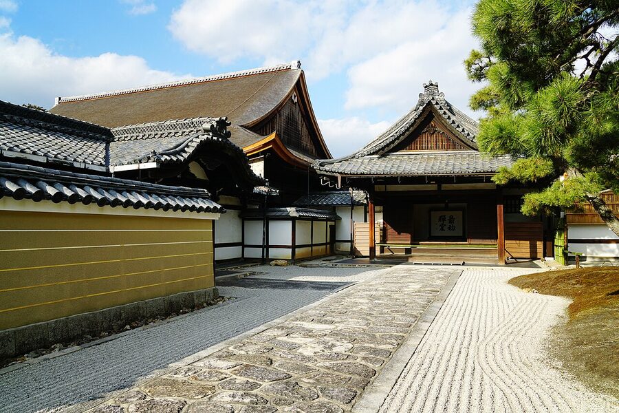 Kennin-ji zen temple Higashiyama Kyoto