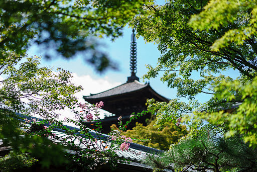 Yasaka pagoda Hokan-ji five-story tower in Kyoto