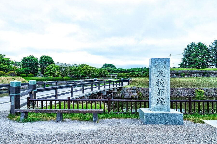 Goryokaku Park grounds Hakodate