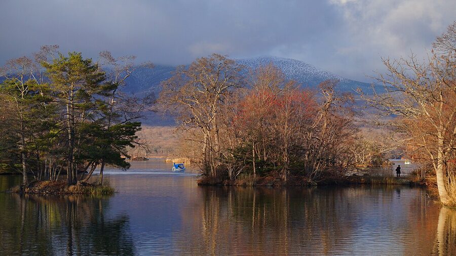 Onuma Quasi-National Park in autumn