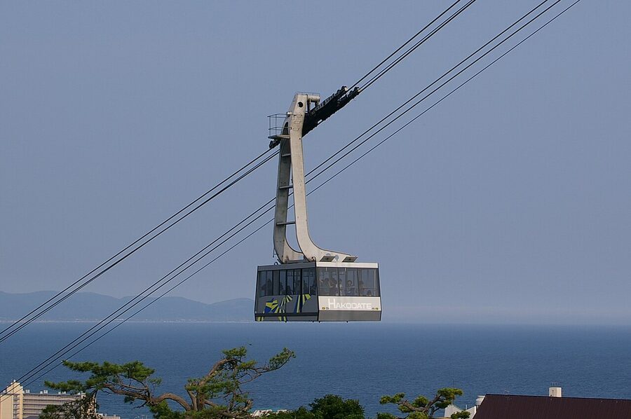 Mt Hakodate Ropeway gondola