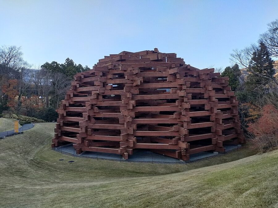 Outdoor sculptures at the Hakone Open-Air Museum