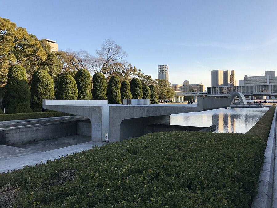 Flame of Peace and Pond of Peace, Hiroshima Peace Memorial Park