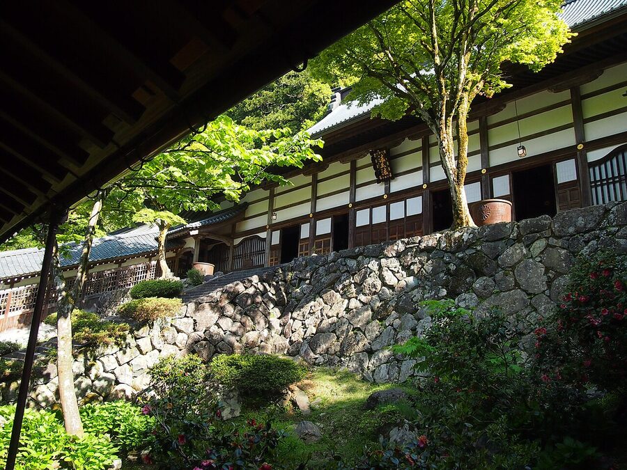 The Hatto Dharma Hall interior at Eiheiji temple