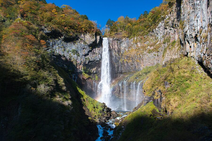 nikko kegon falls for autumn travel guide