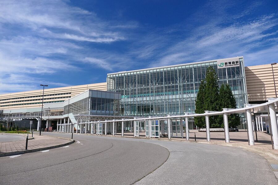 Shin-Aomori Station east exit