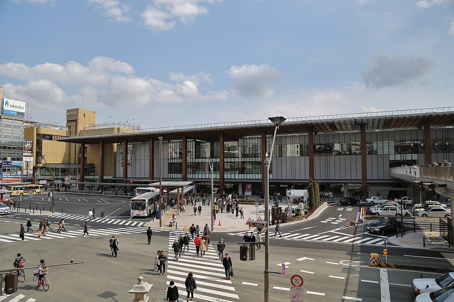 Nagano Station Zenkoji-guchi exit
