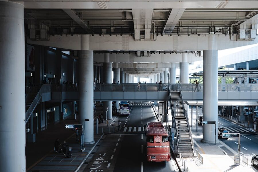 Kansai International Airport interior architecture