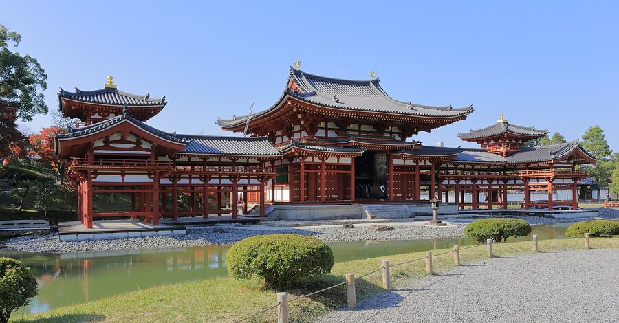 Byodoin Phoenix Hall November autumn