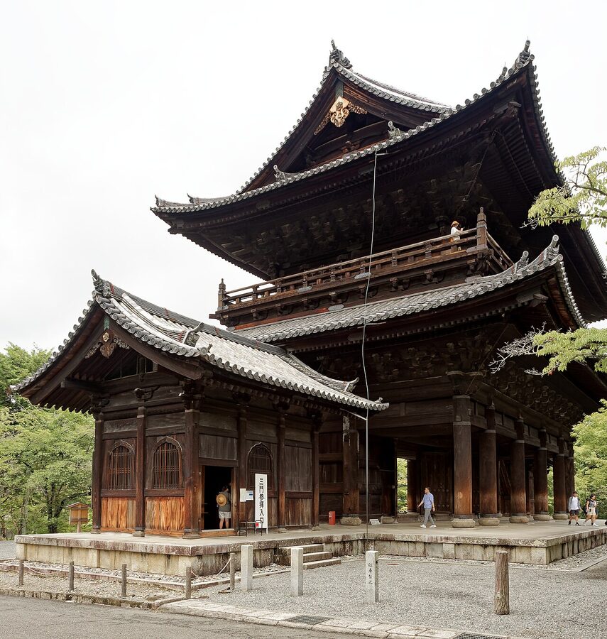 Sanmon main gate at Nanzen-ji temple Kyoto