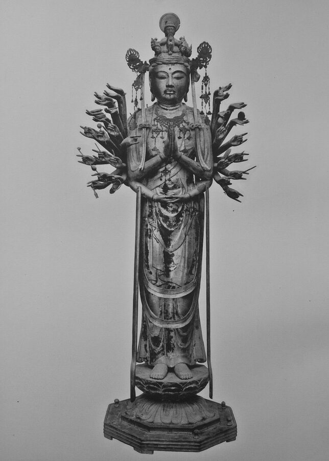 Senju Kannon statue at Sanjusangendo Kyoto