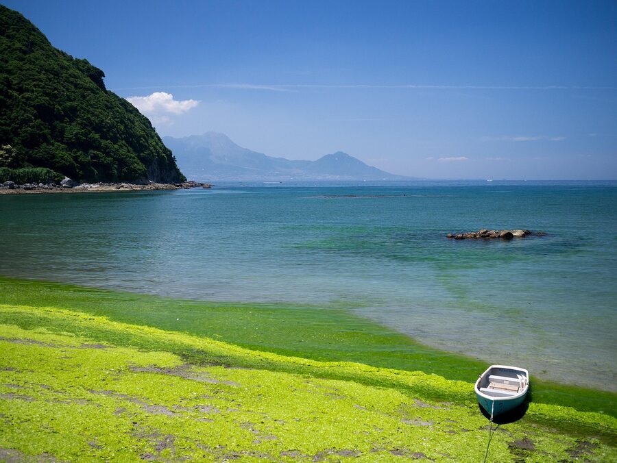 Amakusa coast at sunset, Kumamoto prefecture