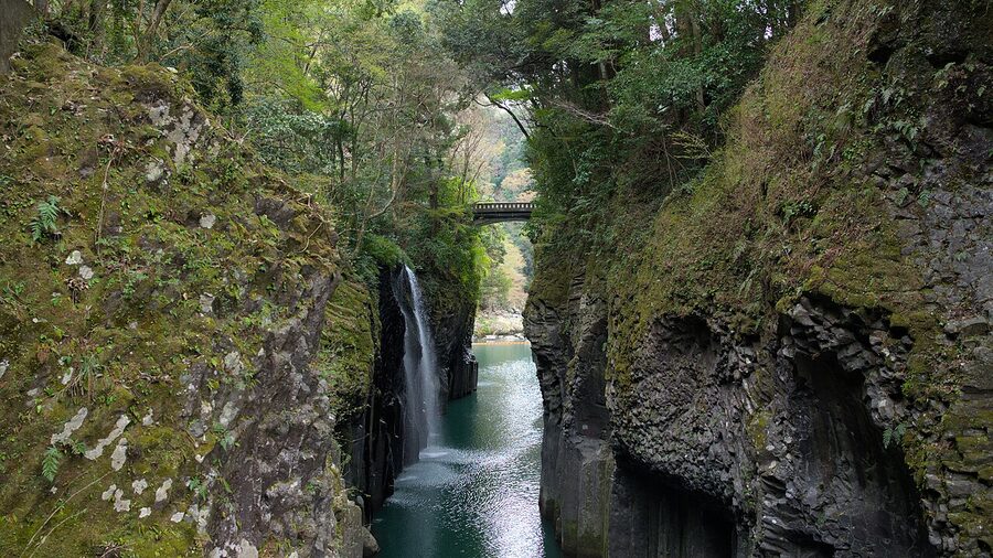 Manai Falls in Takachiho Gorge, Miyazaki prefecture