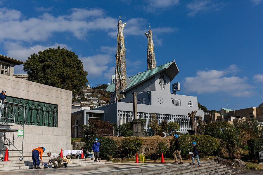 Twenty-Six Martyrs Museum and Monument at Nishizaka, Nagasaki