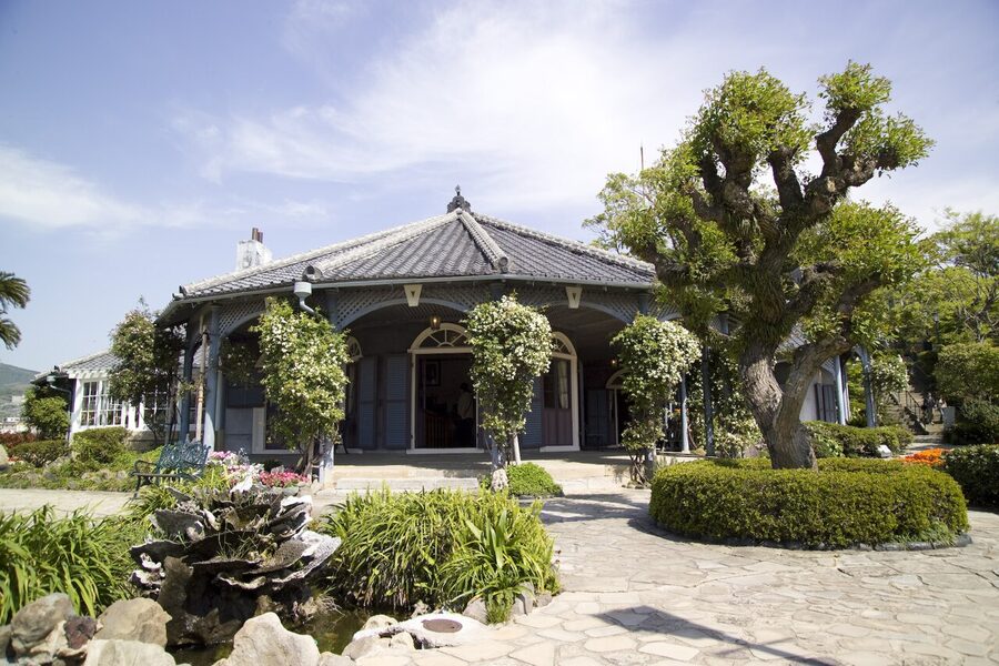 Western mansion at Glover Garden Nagasaki
