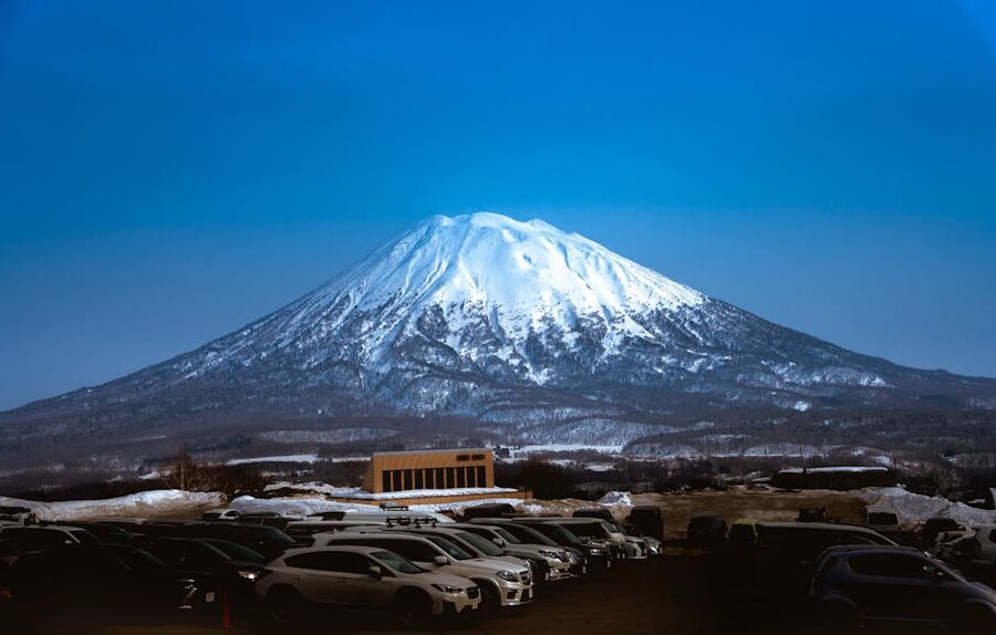 Mount Yotei in Shikotsu-Toya National Park Japan