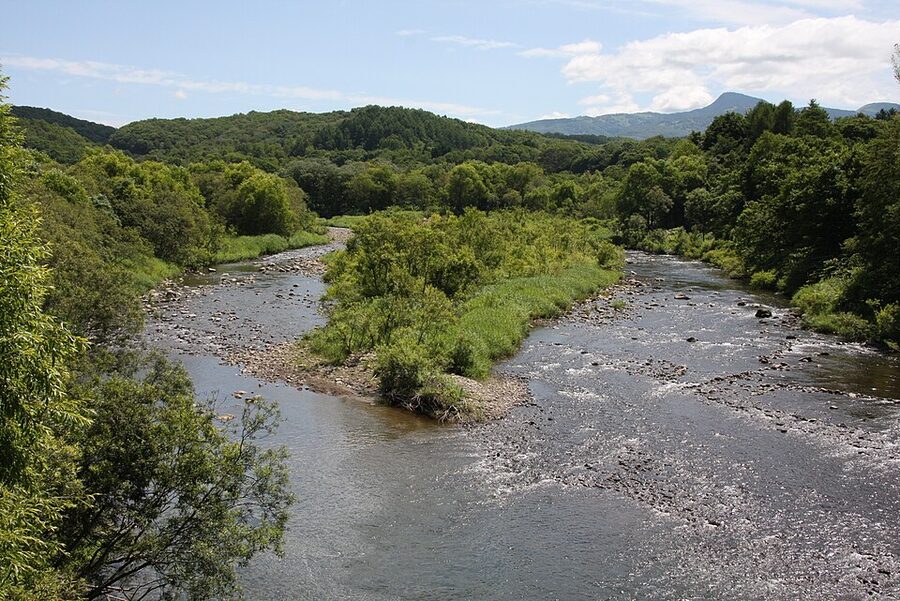 Shiribetsu River in Niseko