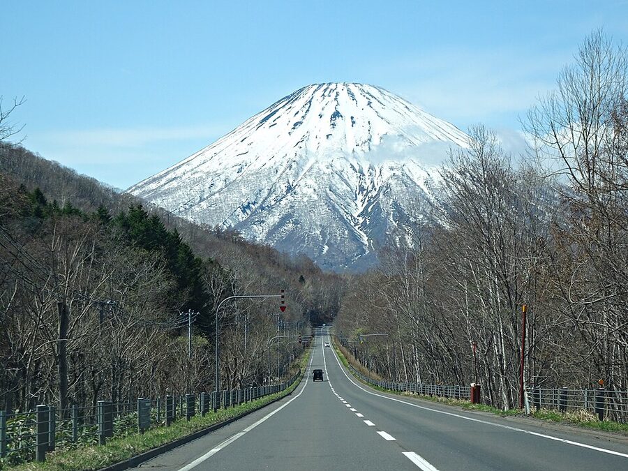 Mount Yotei seen from National Route 276