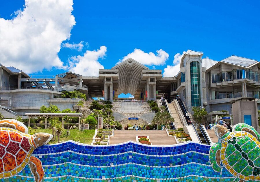 Okinawa Churaumi Aquarium exterior