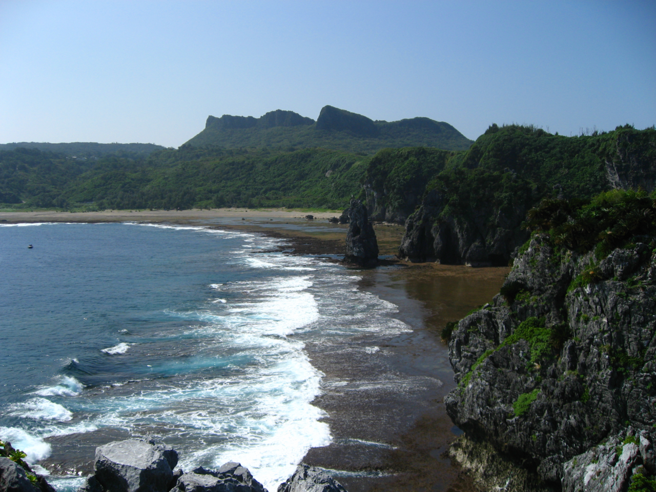 Daisekirinzan karst formations Yanbaru National Park Okinawa