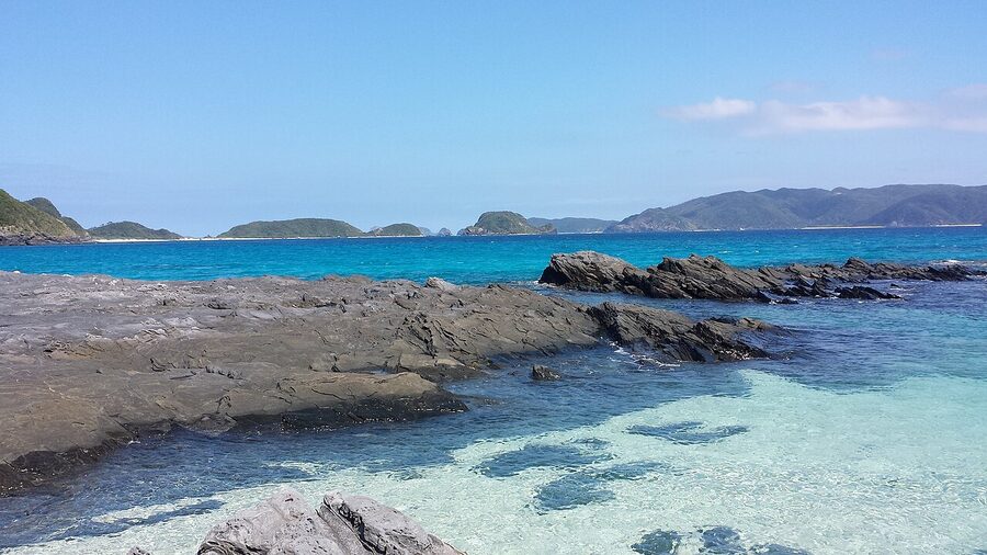 Coastal view from Zamami Island Kerama