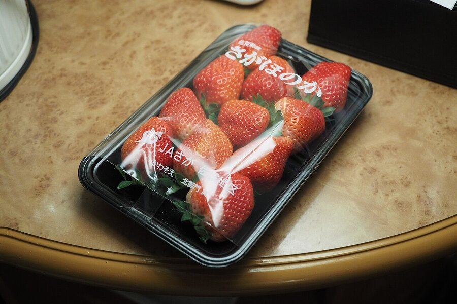 Saga Honoka strawberry from Saga prefecture