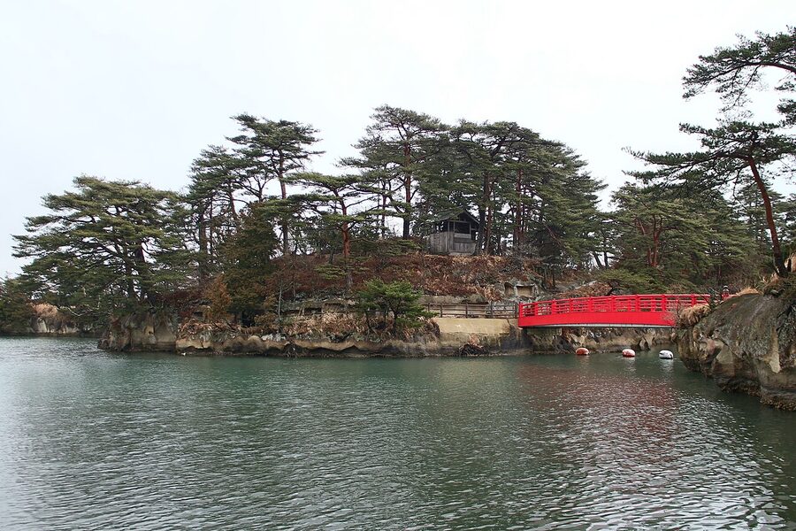 Pine-clad islets in Matsushima Bay, Miyagi