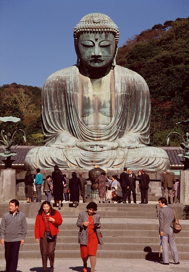 The Great Buddha at Kotoku-in, Kamakura