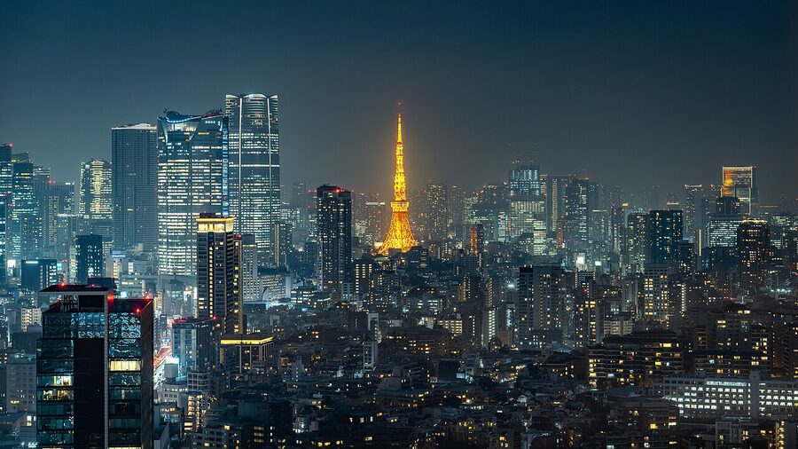 Tokyo Tower from Minato City