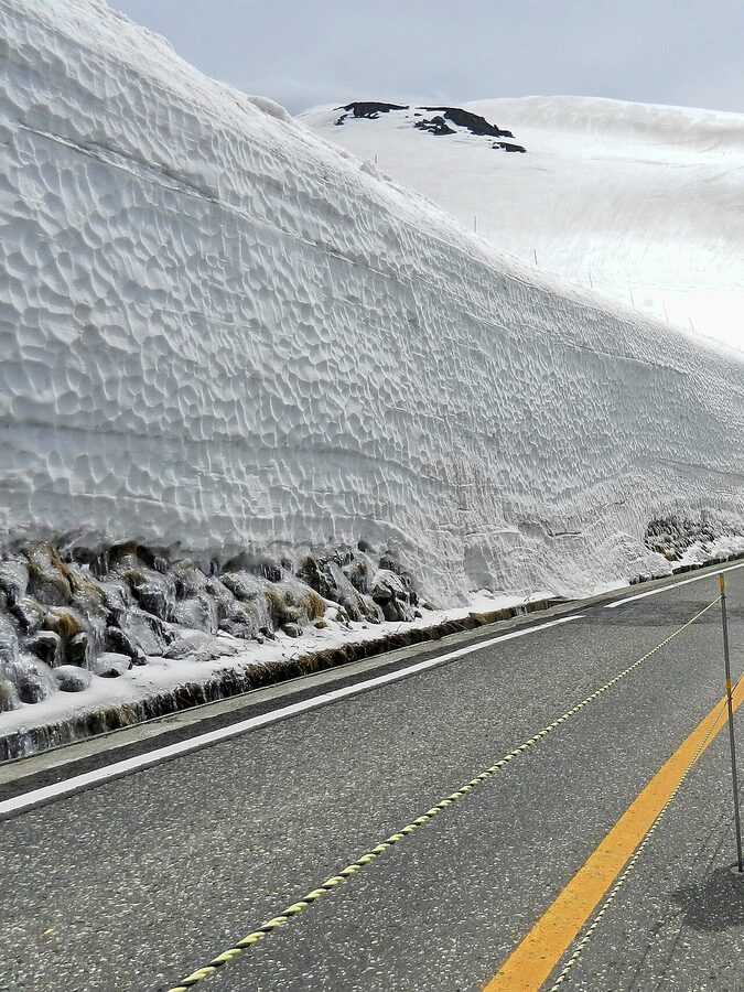 Yuki-no-Otani snow corridor at Murodo on the Tateyama Kurobe Alpine Route