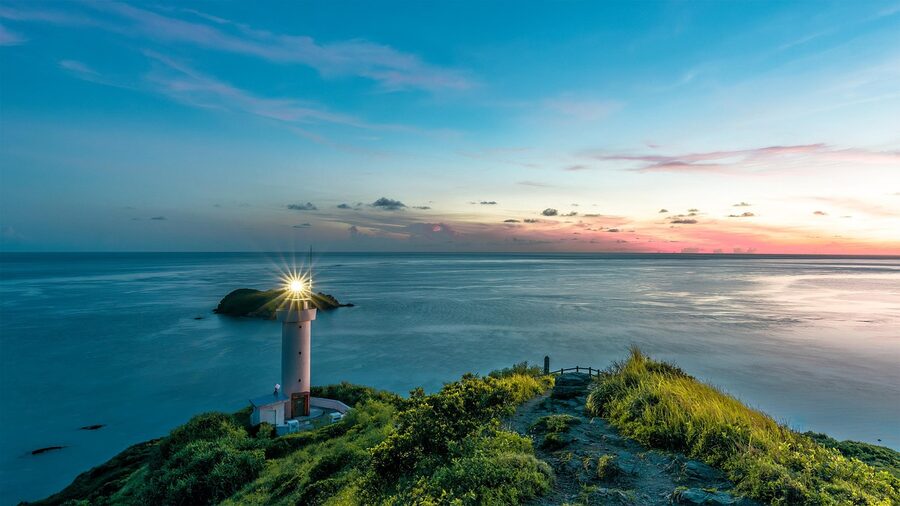 Cape Hirakubo lighthouse Ishigaki