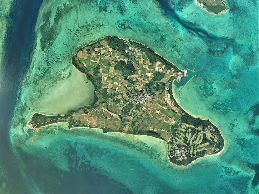 Kohama Island aerial