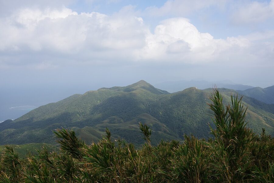 Mount Omoto Ishigaki view